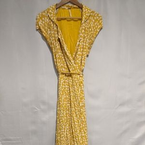Free People yellow floral dress